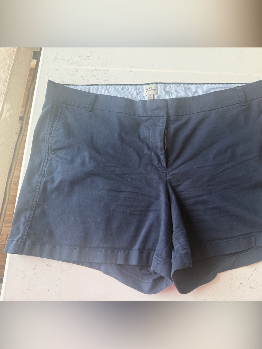 J. Crew Navy Blue Women's Shorts SZ 20